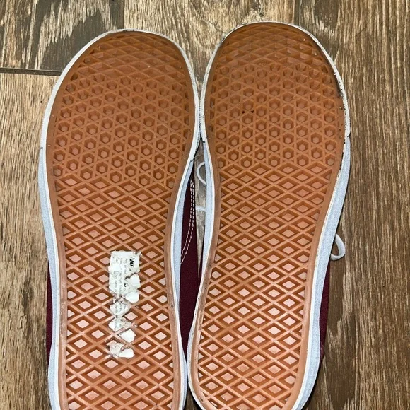Men’s Size 11 Vans Old Skool Maroon - Picture 4 of 5